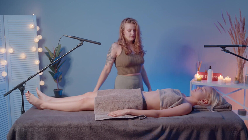 ASMR Massage - 6 Feb 2026 - Front Relaxing Massage by Yolana to Alice
