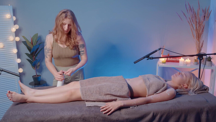 ASMR Massage - 6 Feb 2026 - Front Relaxing Massage by Yolana to Alice