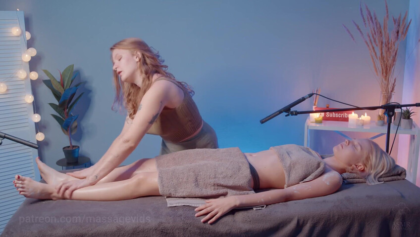 ASMR Massage - 6 Feb 2026 - Front Relaxing Massage by Yolana to Alice