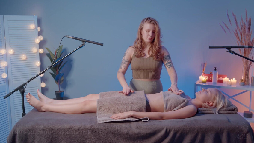 ASMR Massage - 6 Feb 2026 - Front Relaxing Massage by Yolana to Alice
