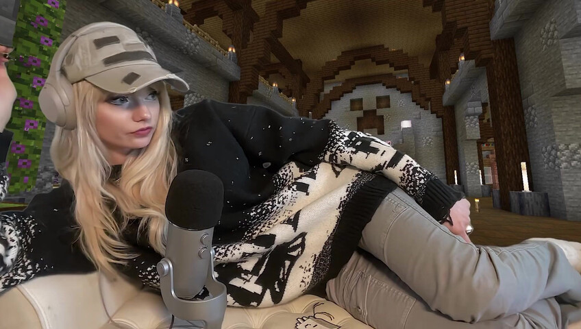 Emma's MySpace - 6 Feb 2026 - ASMR in Minecraft Castle (PATREON VIDEO)