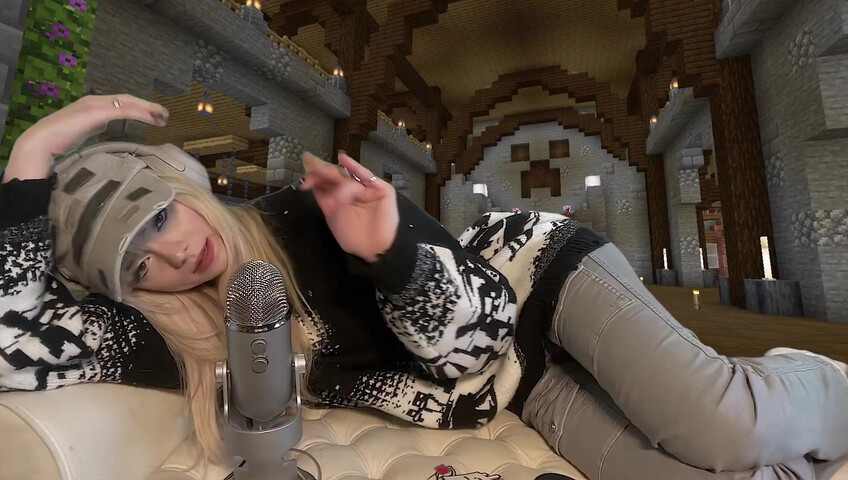 Emma's MySpace - 6 Feb 2026 - ASMR in Minecraft Castle (PATREON VIDEO)