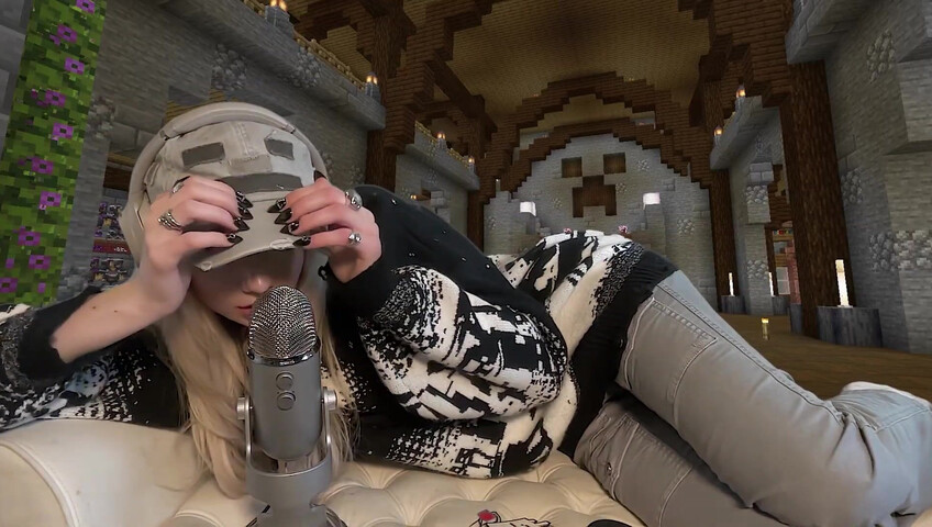 Emma's MySpace - 6 Feb 2026 - ASMR in Minecraft Castle (PATREON VIDEO)