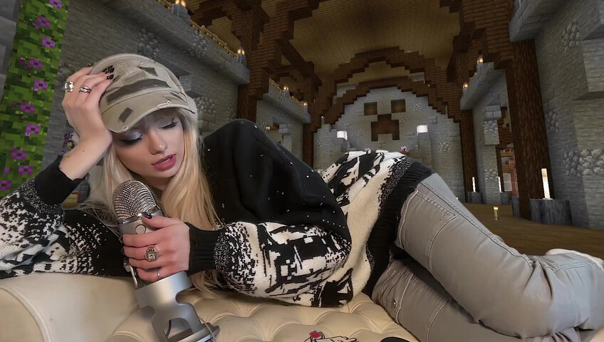 Emma's MySpace - 6 Feb 2026 - ASMR in Minecraft Castle (PATREON VIDEO)