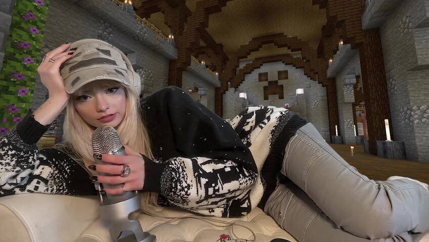 Emma's MySpace - 6 Feb 2026 - ASMR in Minecraft Castle (PATREON VIDEO)