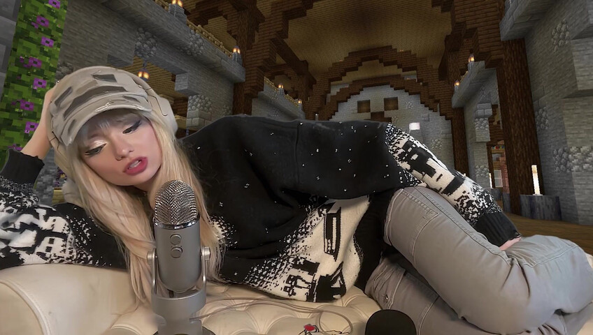 Emma's MySpace - 6 Feb 2026 - ASMR in Minecraft Castle (PATREON VIDEO)