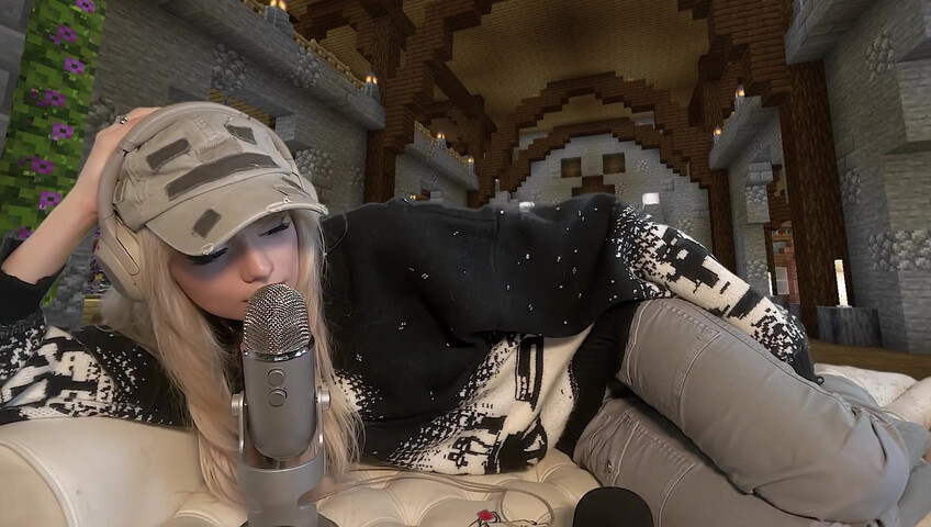Emma's MySpace - 6 Feb 2026 - ASMR in Minecraft Castle (PATREON VIDEO)