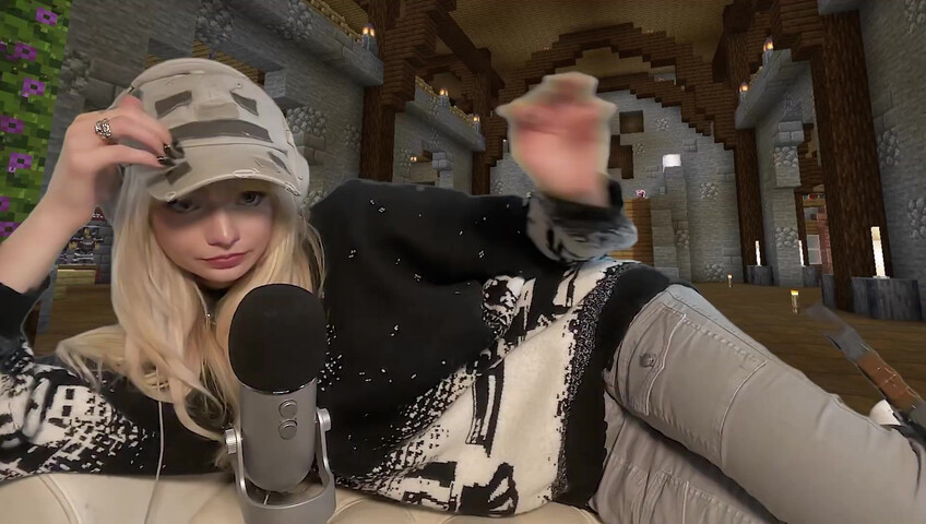 Emma's MySpace - 6 Feb 2026 - ASMR in Minecraft Castle (PATREON VIDEO)