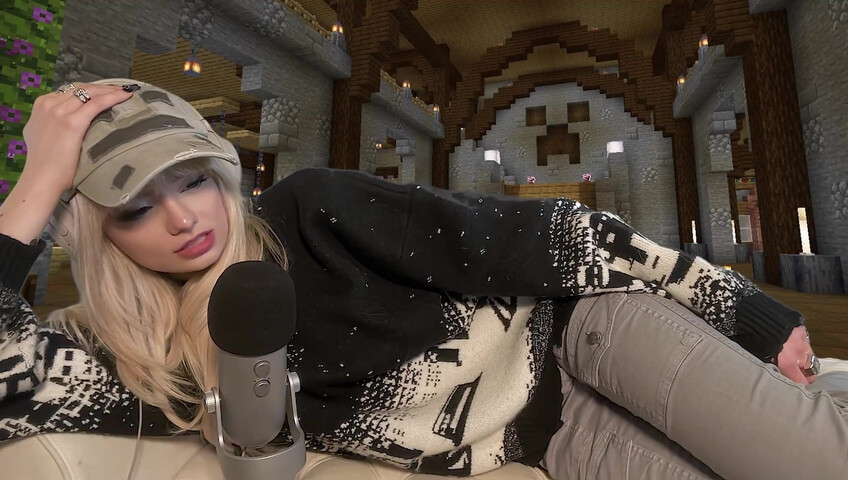 Emma's MySpace - 6 Feb 2026 - ASMR in Minecraft Castle (PATREON VIDEO)