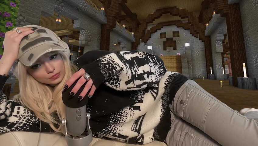 Emma's MySpace - 6 Feb 2026 - ASMR in Minecraft Castle (PATREON VIDEO)