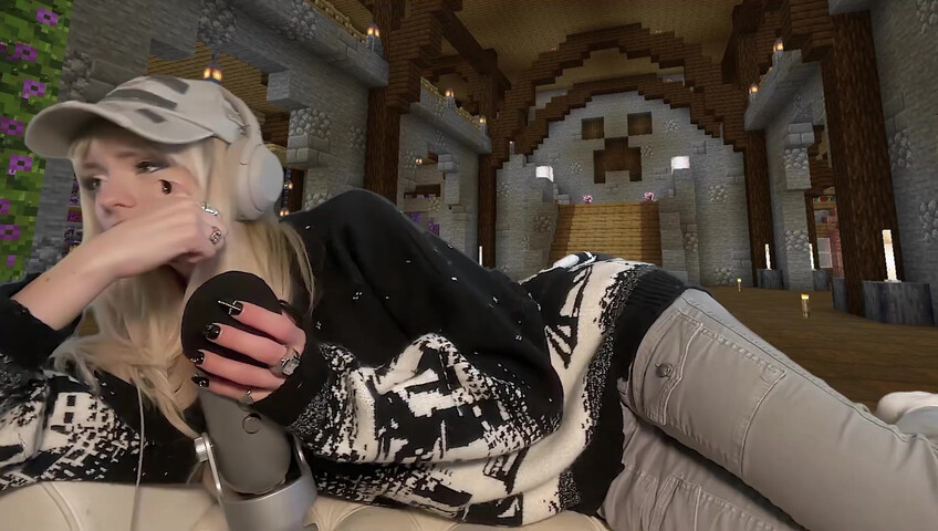 Emma's MySpace - 6 Feb 2026 - ASMR in Minecraft Castle (PATREON VIDEO)
