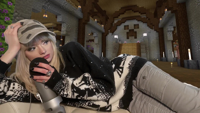 Emma's MySpace - 6 Feb 2026 - ASMR in Minecraft Castle (PATREON VIDEO)