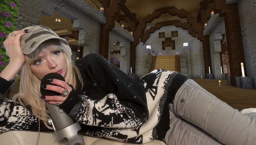 Emma's MySpace - 6 Feb 2026 - ASMR in Minecraft Castle (PATREON VIDEO)