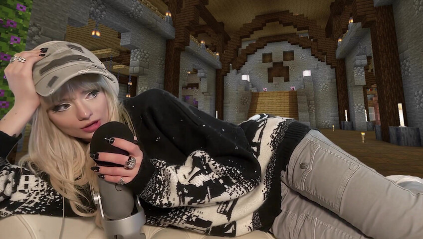 Emma's MySpace - 6 Feb 2026 - ASMR in Minecraft Castle (PATREON VIDEO)