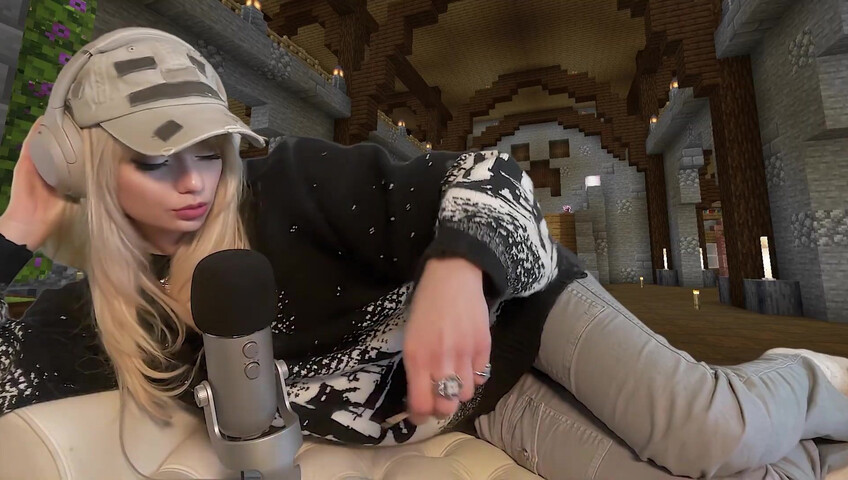 Emma's MySpace - 6 Feb 2026 - ASMR in Minecraft Castle (PATREON VIDEO)