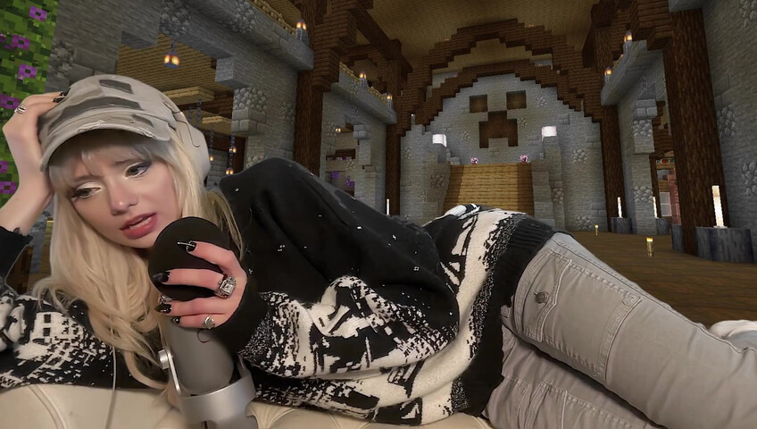 Emma's MySpace - 6 Feb 2026 - ASMR in Minecraft Castle (PATREON VIDEO)
