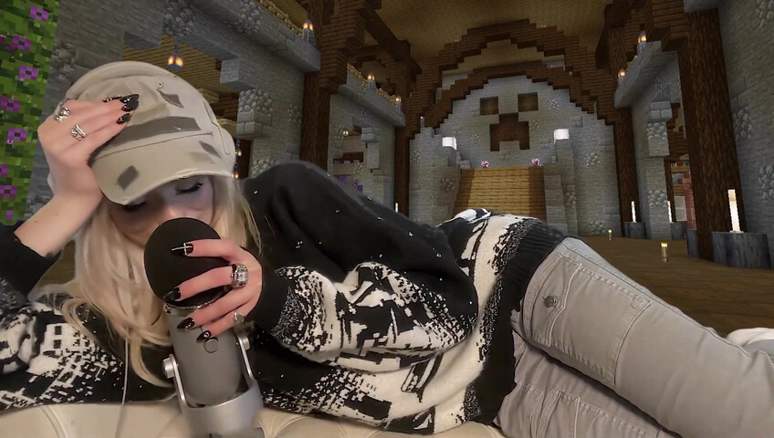 Emma's MySpace - 6 Feb 2026 - ASMR in Minecraft Castle (PATREON VIDEO)