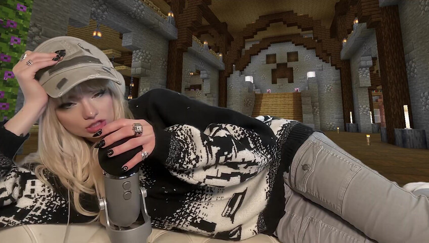 Emma's MySpace - 6 Feb 2026 - ASMR in Minecraft Castle (PATREON VIDEO)