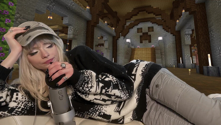 Emma's MySpace - 6 Feb 2026 - ASMR in Minecraft Castle (PATREON VIDEO)