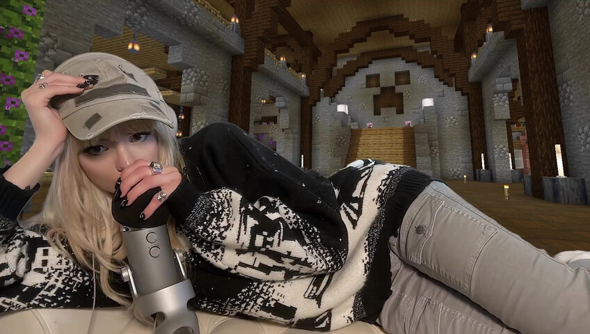 Emma's MySpace - 6 Feb 2026 - ASMR in Minecraft Castle (PATREON VIDEO)