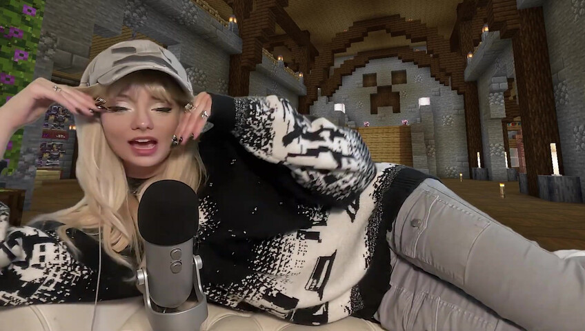 Emma's MySpace - 6 Feb 2026 - ASMR in Minecraft Castle (PATREON VIDEO)