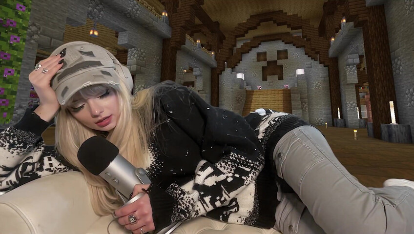 Emma's MySpace - 6 Feb 2026 - ASMR in Minecraft Castle (PATREON VIDEO)