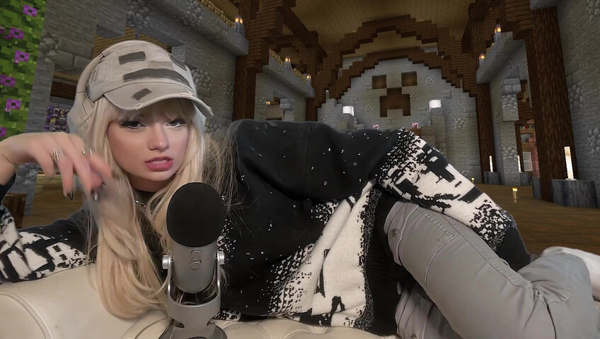 Emma's MySpace - 6 Feb 2026 - ASMR in Minecraft Castle (PATREON VIDEO)