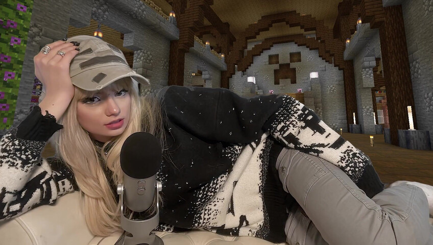 Emma's MySpace - 6 Feb 2026 - ASMR in Minecraft Castle (PATREON VIDEO)