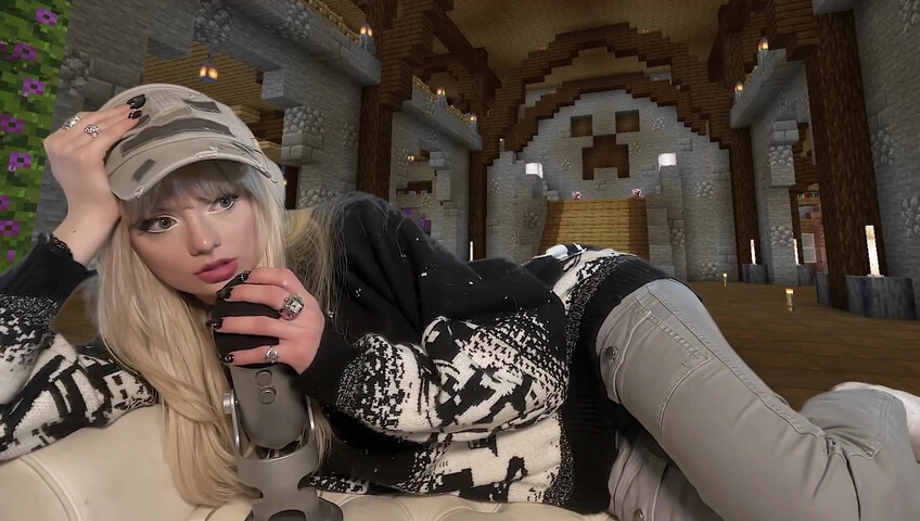 Emma's MySpace - 6 Feb 2026 - ASMR in Minecraft Castle (PATREON VIDEO)