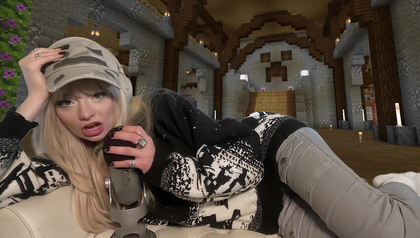 Emma's MySpace - 6 Feb 2026 - ASMR in Minecraft Castle (PATREON VIDEO)