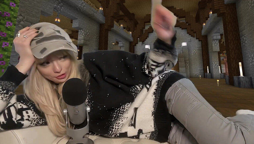 Emma's MySpace - 6 Feb 2026 - ASMR in Minecraft Castle (PATREON VIDEO)