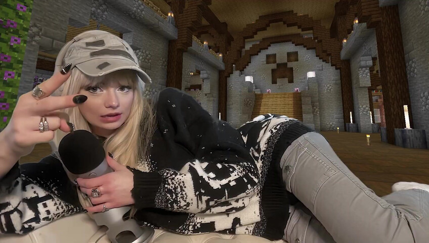 Emma's MySpace - 6 Feb 2026 - ASMR in Minecraft Castle (PATREON VIDEO)