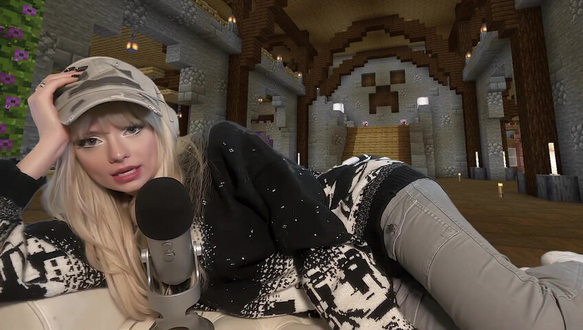 Emma's MySpace - 6 Feb 2026 - ASMR in Minecraft Castle (PATREON VIDEO)