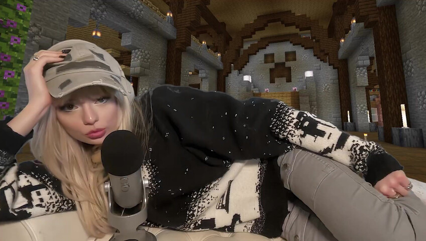 Emma's MySpace - 6 Feb 2026 - ASMR in Minecraft Castle (PATREON VIDEO)