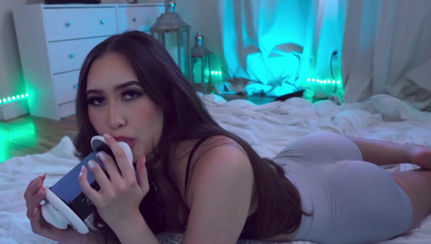 Kristinadanielle - STEPSIS LICKING YOUR EARS (ASMR)