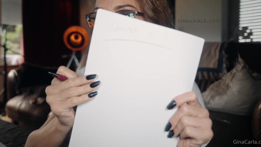 Gina Carla - Premium ASMR | Flirty Schoolmate Roleplay! Wanna Fuck?