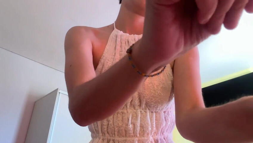 Tinglebay ASMR - $200 Exclusive Platinum Scratching See-Through Blouse