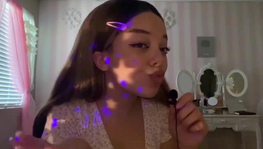 Kaitlynn Rhenea ASMR - Sweet kisses compilation