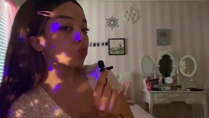 Kaitlynn Rhenea ASMR - Sweet kisses compilation