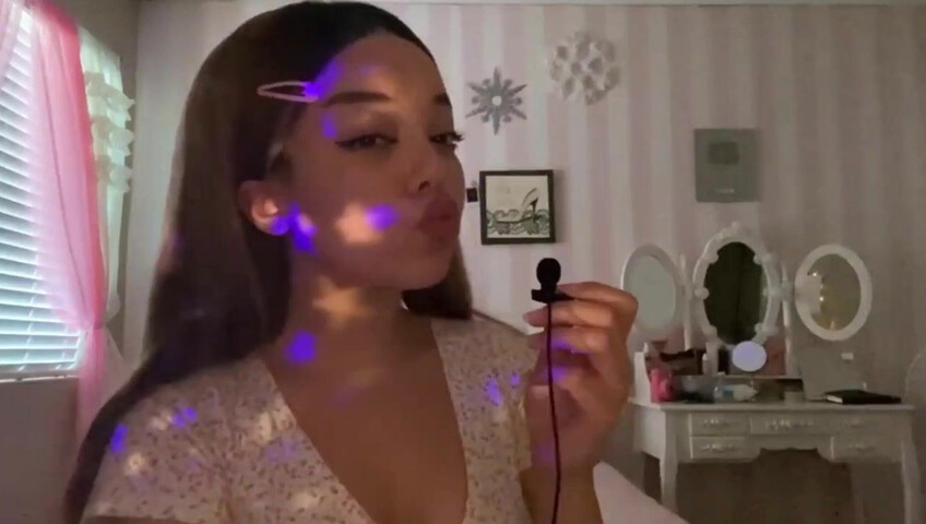 Kaitlynn Rhenea ASMR - Sweet kisses compilation