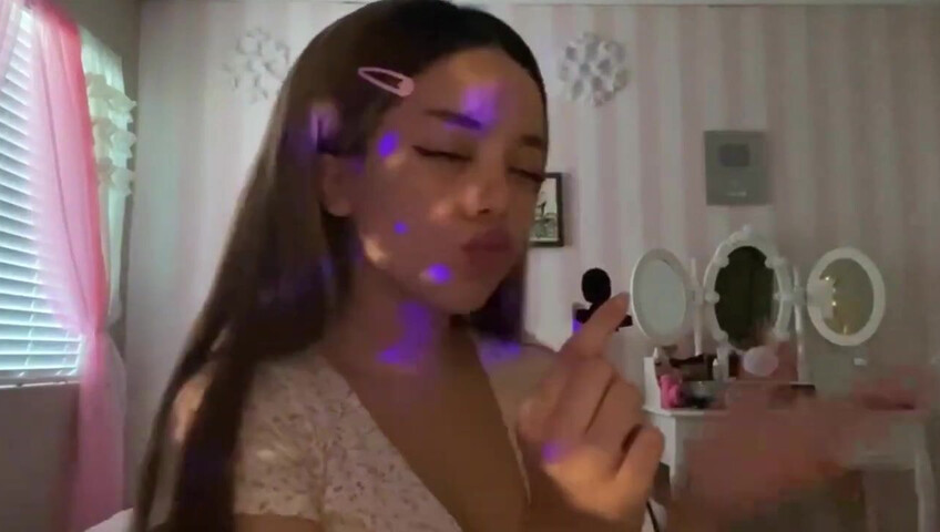 Kaitlynn Rhenea ASMR - Sweet kisses compilation