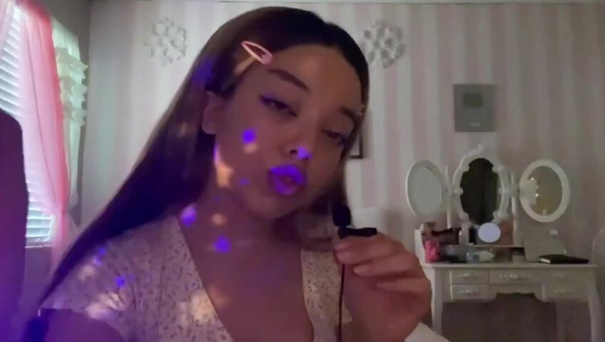 Kaitlynn Rhenea ASMR - Sweet kisses compilation