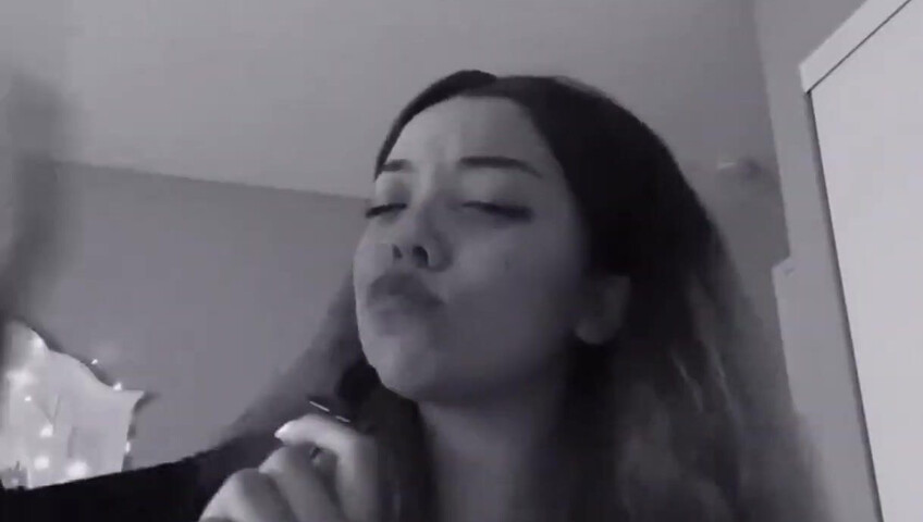 Kaitlynn Rhenea ASMR - Sweet kisses compilation