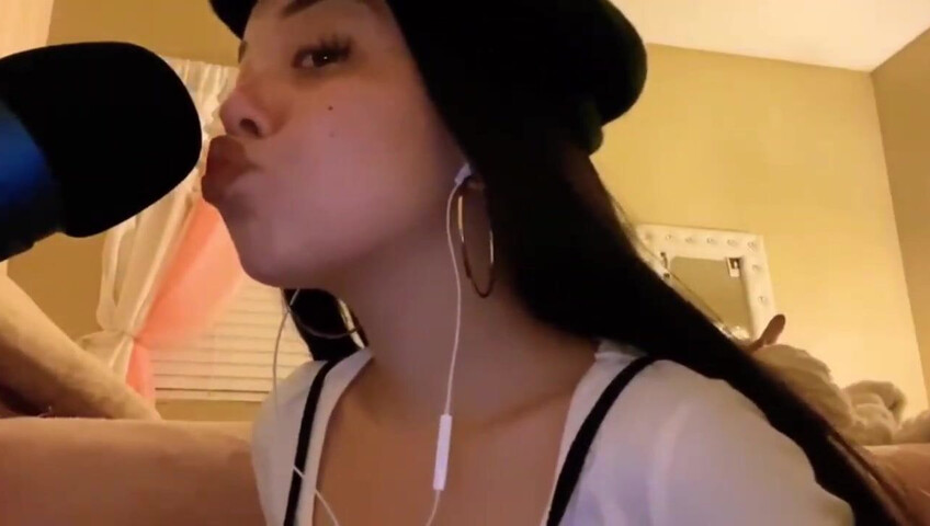 Kaitlynn Rhenea ASMR - Sweet kisses compilation