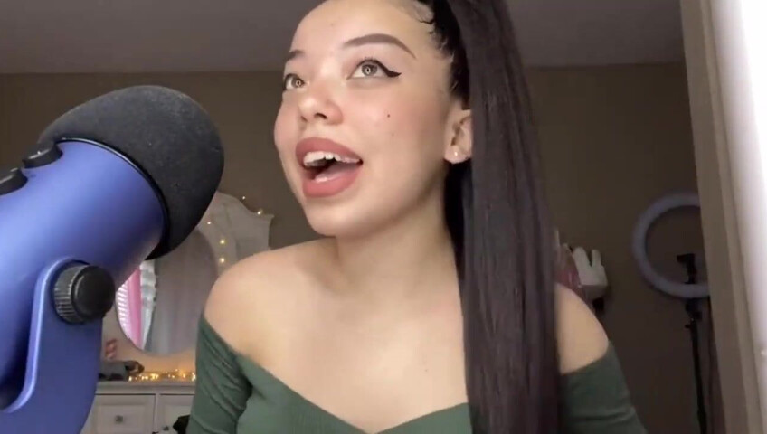 Kaitlynn Rhenea ASMR - Sweet kisses compilation