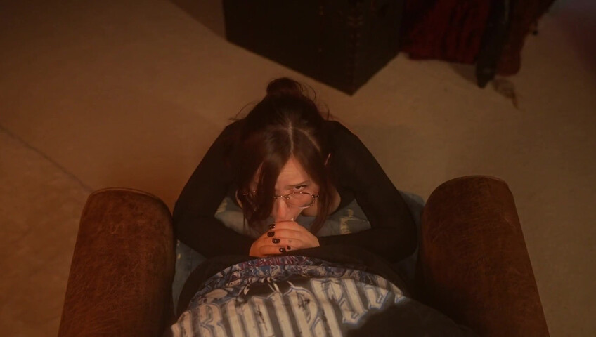 Bigtittygothegg - Valentines Day BJ Riding on Chair and Playing with Myself for Yo