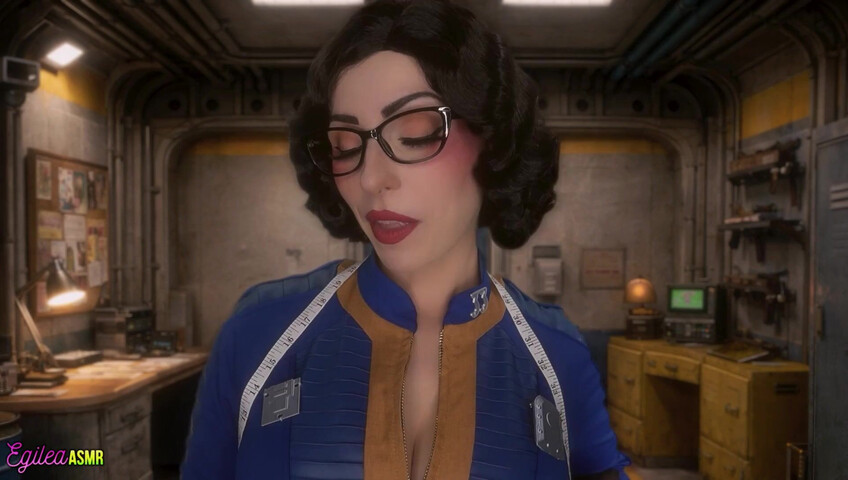 Egilea ASMR - 9 Feb 2026 - [EXCLUSIVE VIDEO] Vault Tailor Notices Your Athletic Build Close Measuring & Kisses