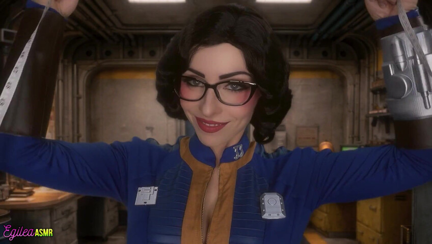 Egilea ASMR - 9 Feb 2026 - [EXCLUSIVE VIDEO] Vault Tailor Notices Your Athletic Build Close Measuring & Kisses