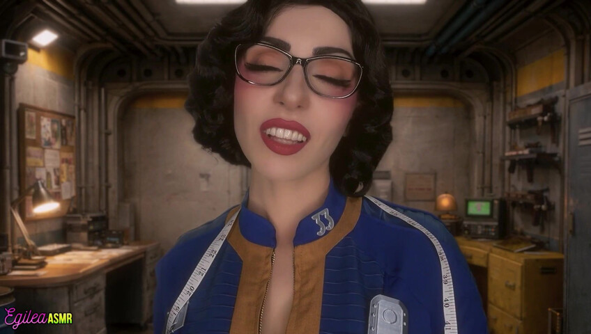 Egilea ASMR - 9 Feb 2026 - [EXCLUSIVE VIDEO] Vault Tailor Notices Your Athletic Build Close Measuring & Kisses