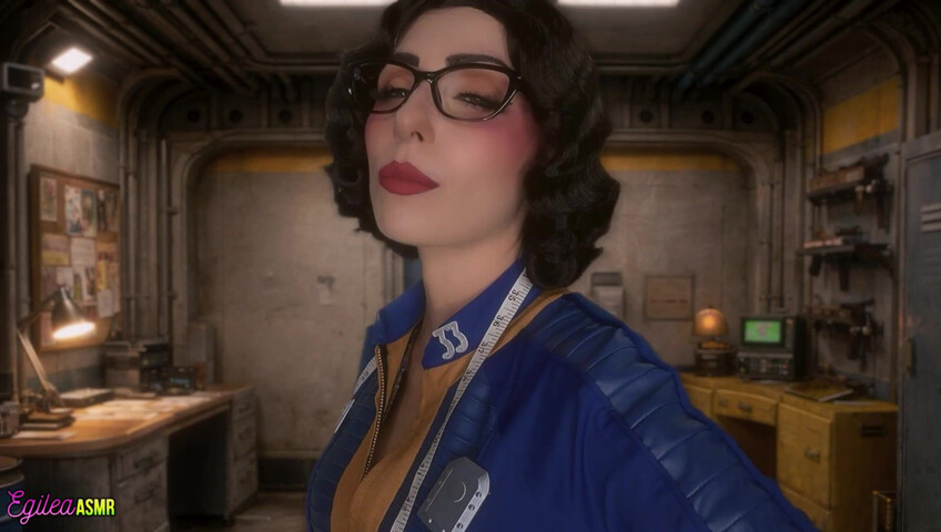 Egilea ASMR - 9 Feb 2026 - [EXCLUSIVE VIDEO] Vault Tailor Notices Your Athletic Build Close Measuring & Kisses